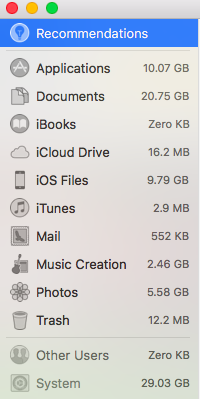 how to clear mac system storage